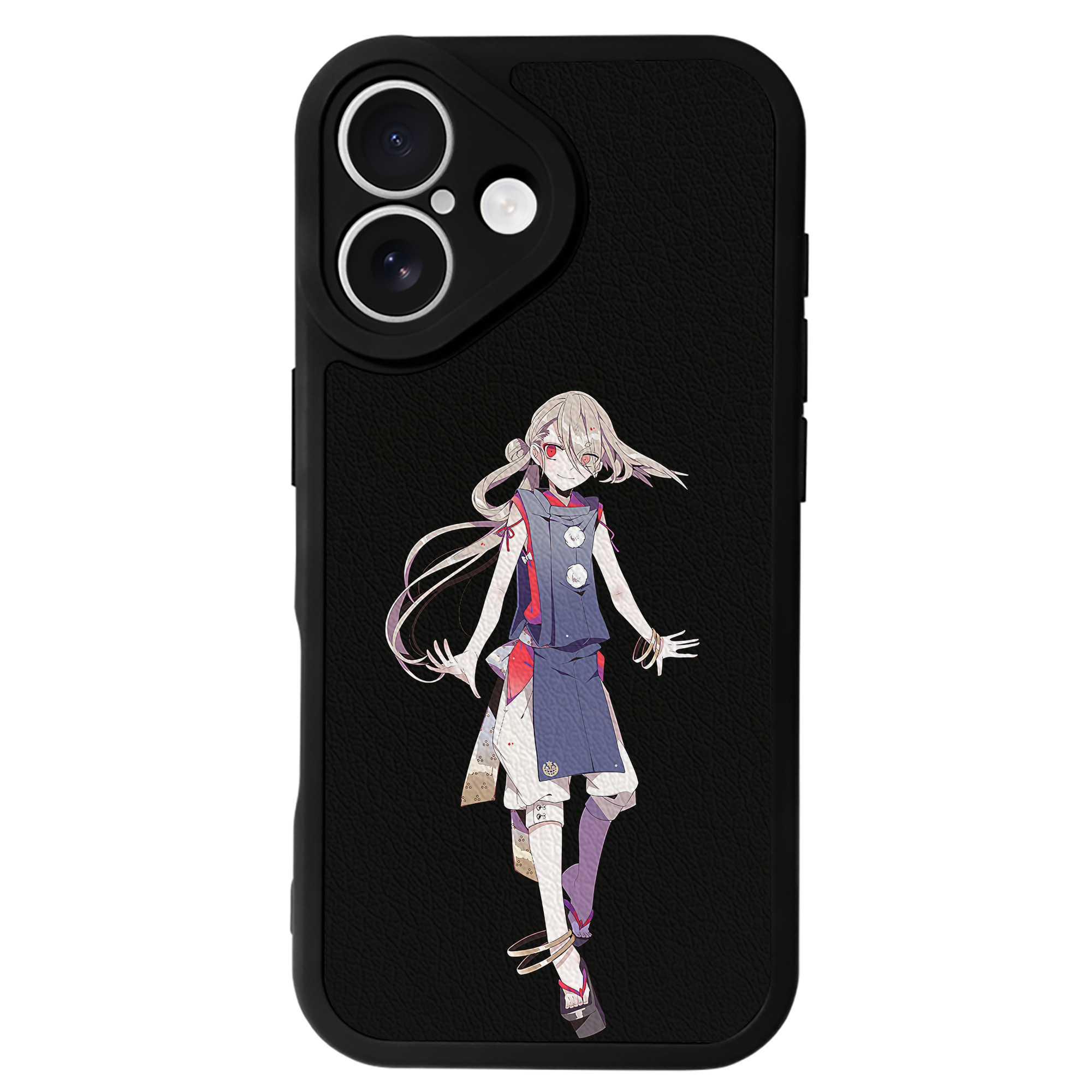 （画像用） 刀剣乱舞 Touken Ranbu 【iPhone 16シリーズ対応】シリコンスマホケース（レザー調） 材質：シリコン